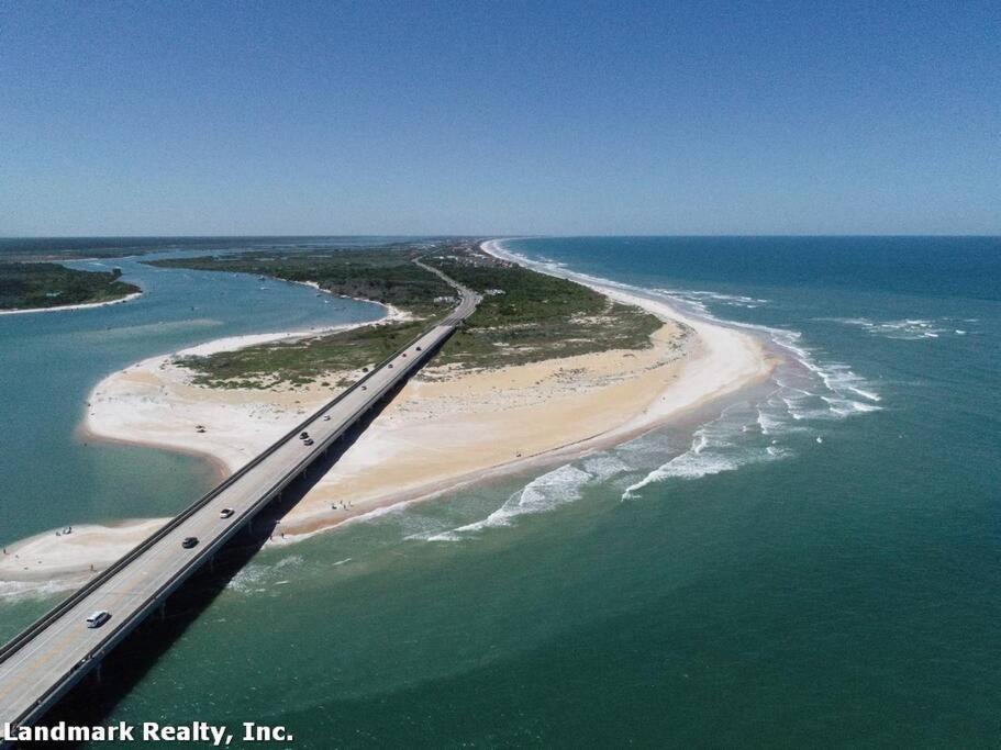 Waterfront Home With Private Dock, Walk To Beach St. Augustine Buitenkant foto