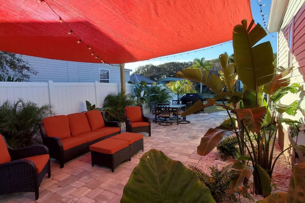 Waterfront Home With Private Dock, Walk To Beach St. Augustine Buitenkant foto